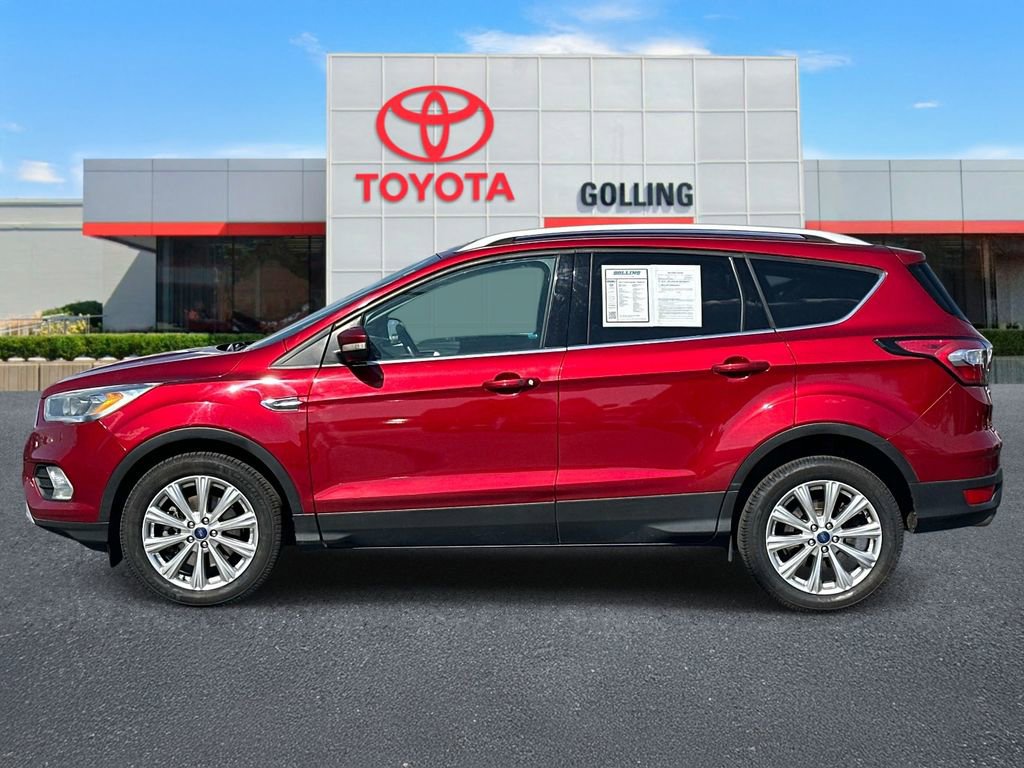 Used 2017 Ford Escape Titanium with VIN 1FMCU9JD6HUD75110 for sale in Warren, MI