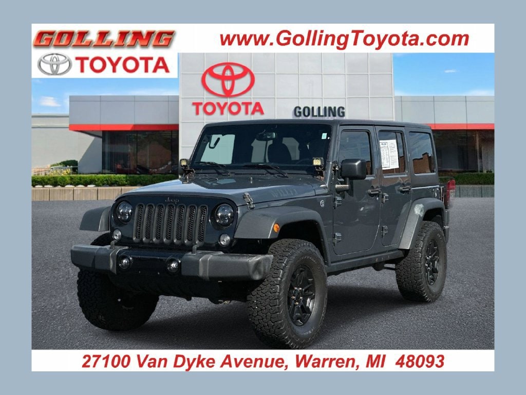 2017 Jeep Wrangler Unlimited Willys Wheeler