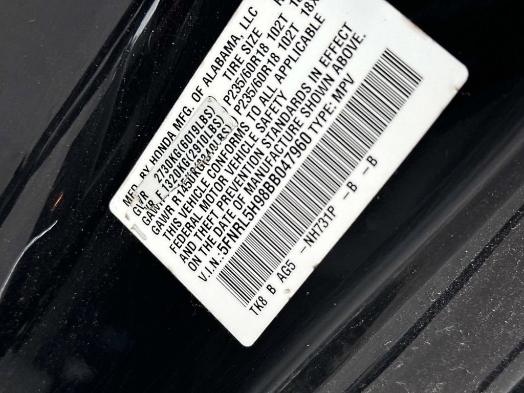 2011 Honda Odyssey Touring - Photo 19