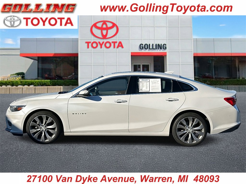 Used 2016 Chevrolet Malibu 2LZ Premier with VIN 1G1ZH5SX7GF190676 for sale in Warren, MI