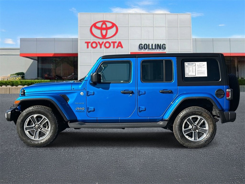 Used 2022 Jeep Wrangler Unlimited Sahara Sport Utility