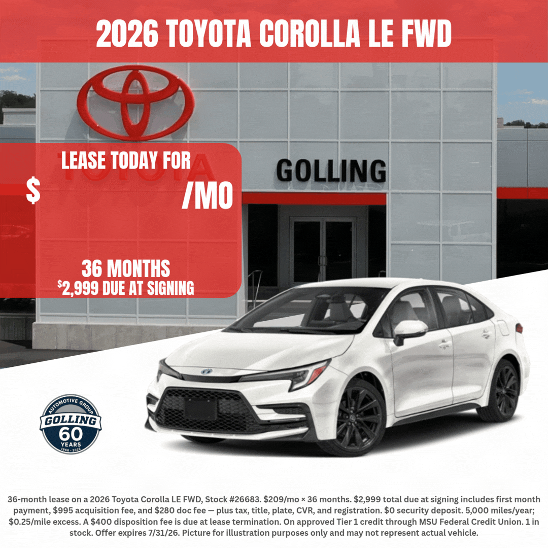 2026 Toyota Corolla LE FWD