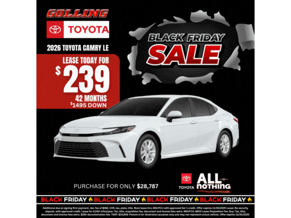 2026 Toyota Camry LE