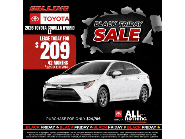 2026 Toyota Corolla Hybrid LE