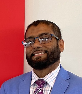 Staff member Syed Ali from b9d4e3fe8ad6