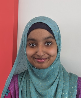Staff member Syeda Rizwana from b9d4e3fe8ad6