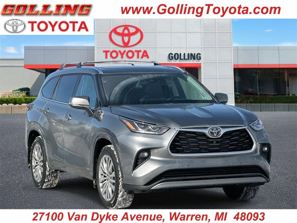 New 2026 Toyota Highlander Hybrid Platinum PLATINUM AWD