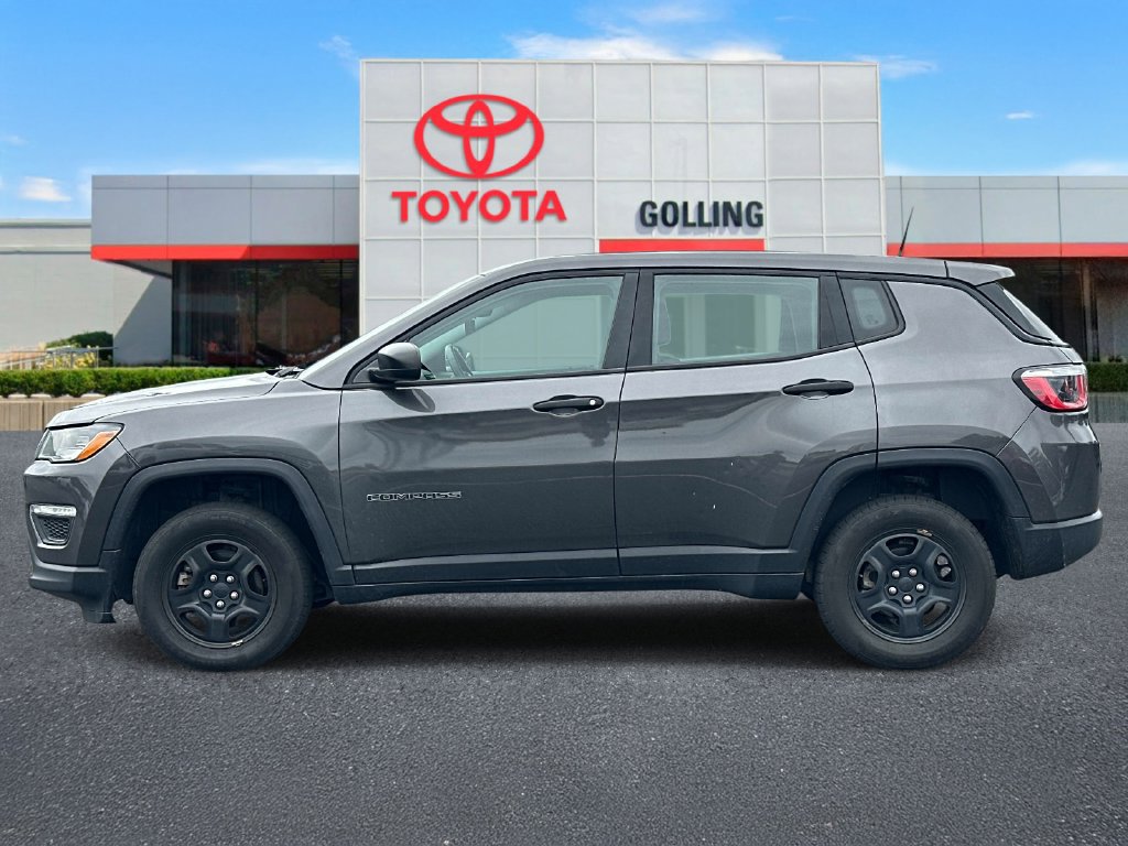 Used 2018 Jeep Compass Sport with VIN 3C4NJDAB8JT401066 for sale in Warren, MI
