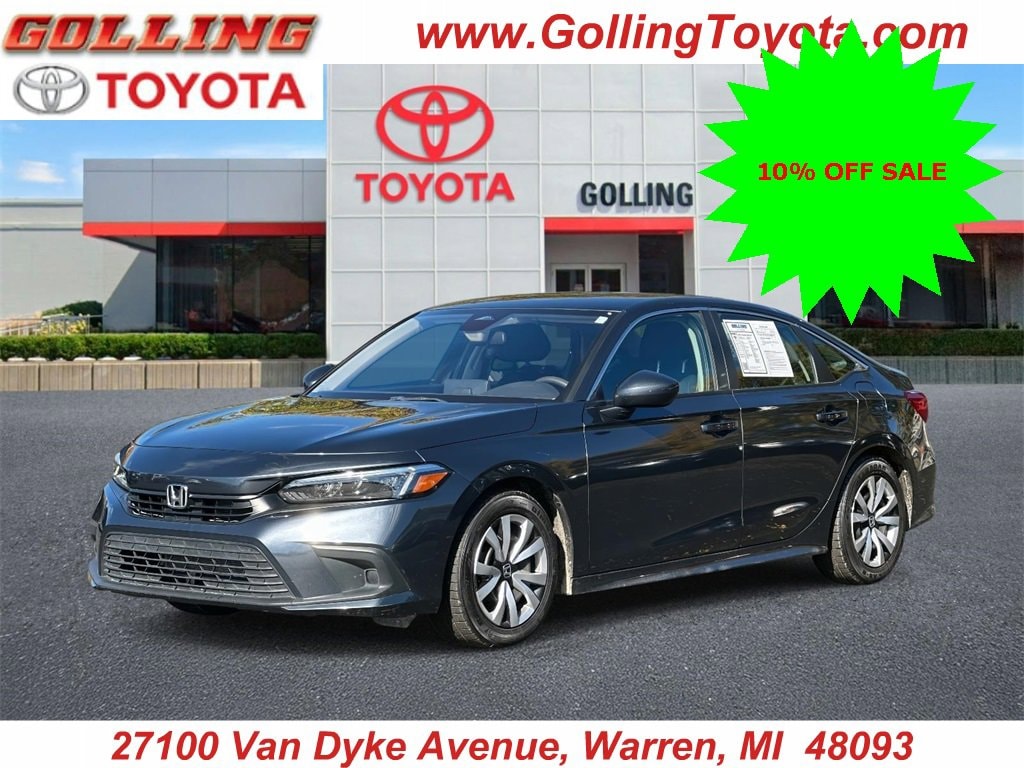 Used 2022 Honda Civic LX Sedan