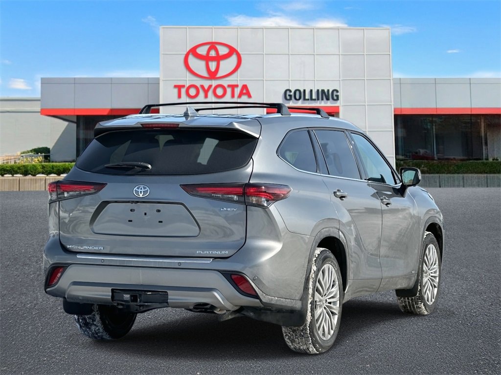 New 2026 Toyota Highlander Hybrid Platinum PLATINUM AWD
