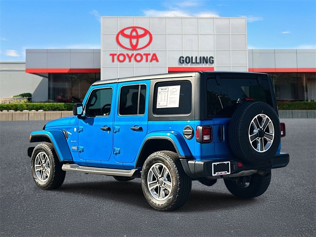 Used 2022 Jeep Wrangler Unlimited Sahara Sport Utility