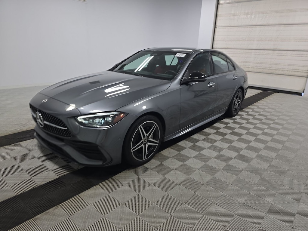 Used 2024 Mercedes-Benz C-Class C 300 4MATIC Pinnacle Line/AMG Line w/ Night Package/Heated & Ventilated Front Seats Sedan