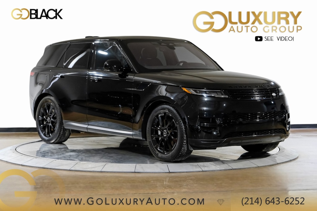 Used 2023 Land Rover Range Rover Sport SE 360PS 3.0P/ Black Exterior Pack/Park Assist/21" Full Size Spare Wheel/ SUV