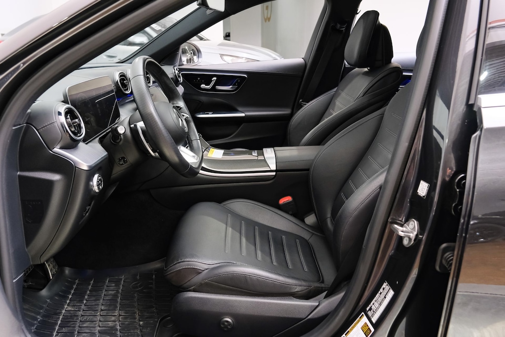 Used 2024 Mercedes-Benz AMG C 43 4MATIC AMG Real Performance Sound/ Black Leather/19" AMG Split 10-Spoke Wheels Sedan