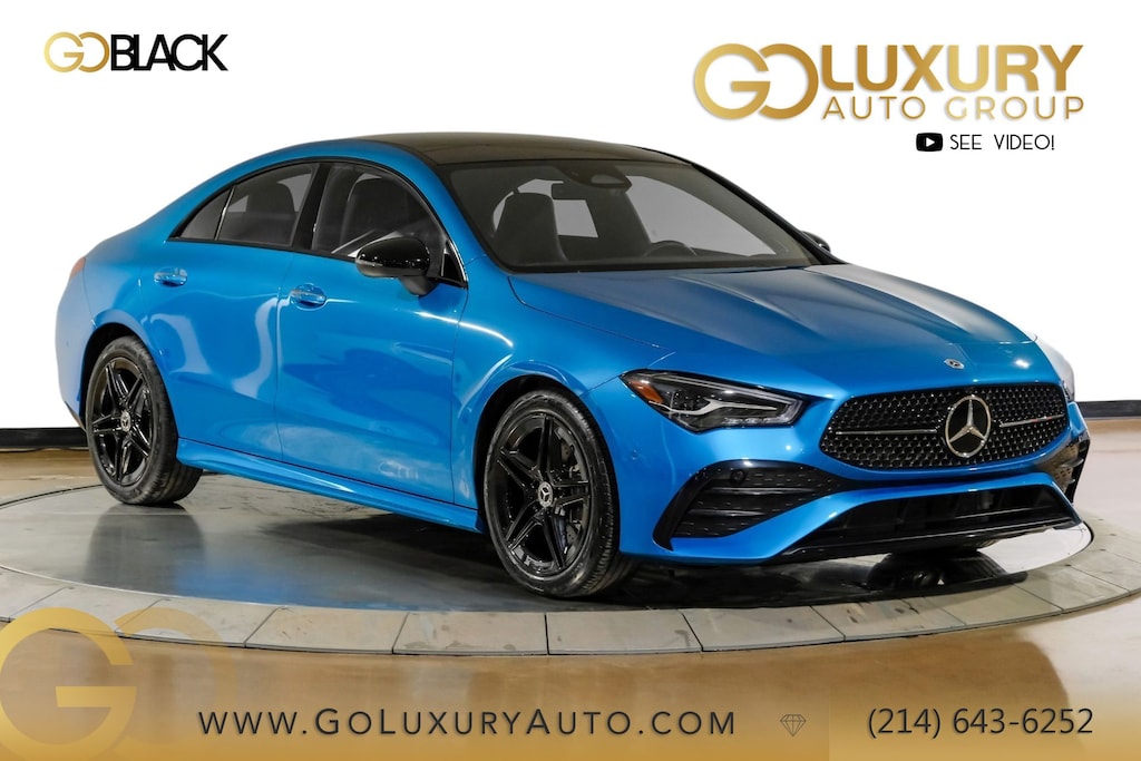 Used 2025 Mercedes-Benz CLA 250 AMG Line Package/Burmester® Surround Sound System/18" AMG Twin 5-Spoke Wheels w/ Black Accents Coupe