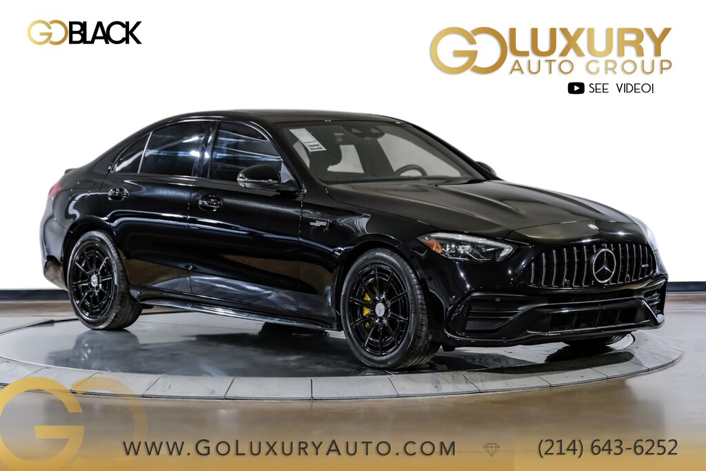 Used 2024 Mercedes-Benz AMG C 43 4MATIC Pinnacle Trim Package/Head-Up Display with AMG-Specific Content/Burmester 3D Surround Sound System Sedan