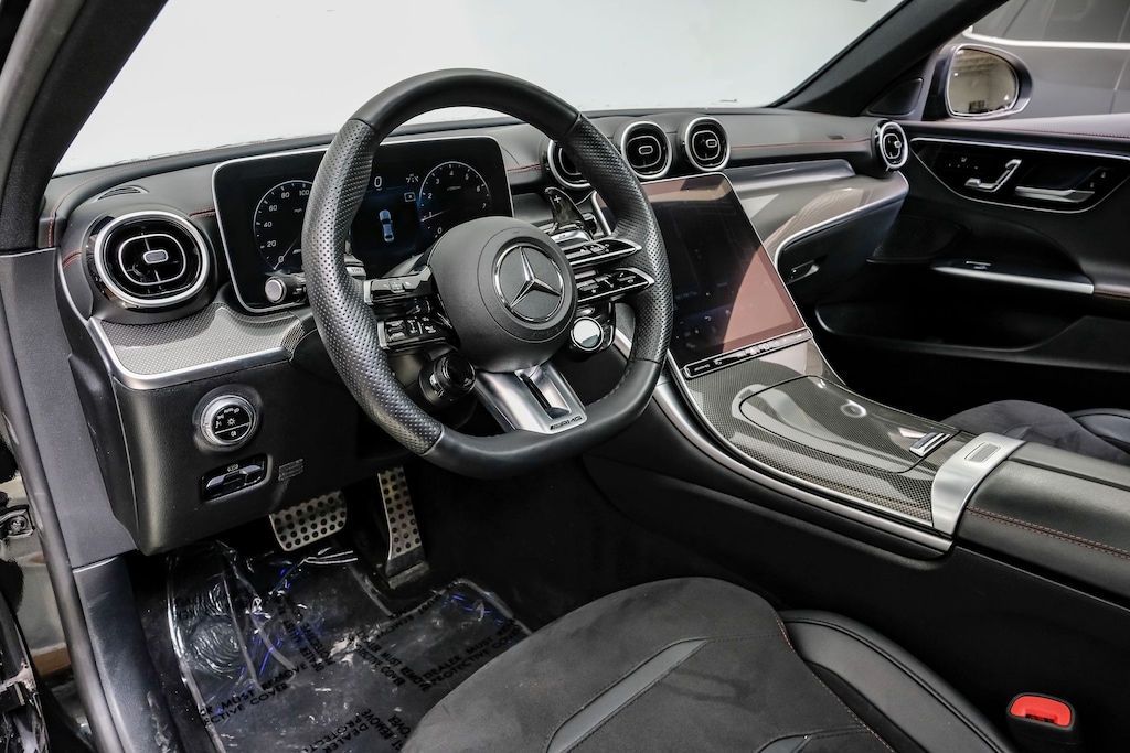 Used 2024 Mercedes-Benz AMG C 43 4MATIC Pinnacle Trim Package/Head-Up Display with AMG-Specific Content/Burmester 3D Surround Sound System Sedan