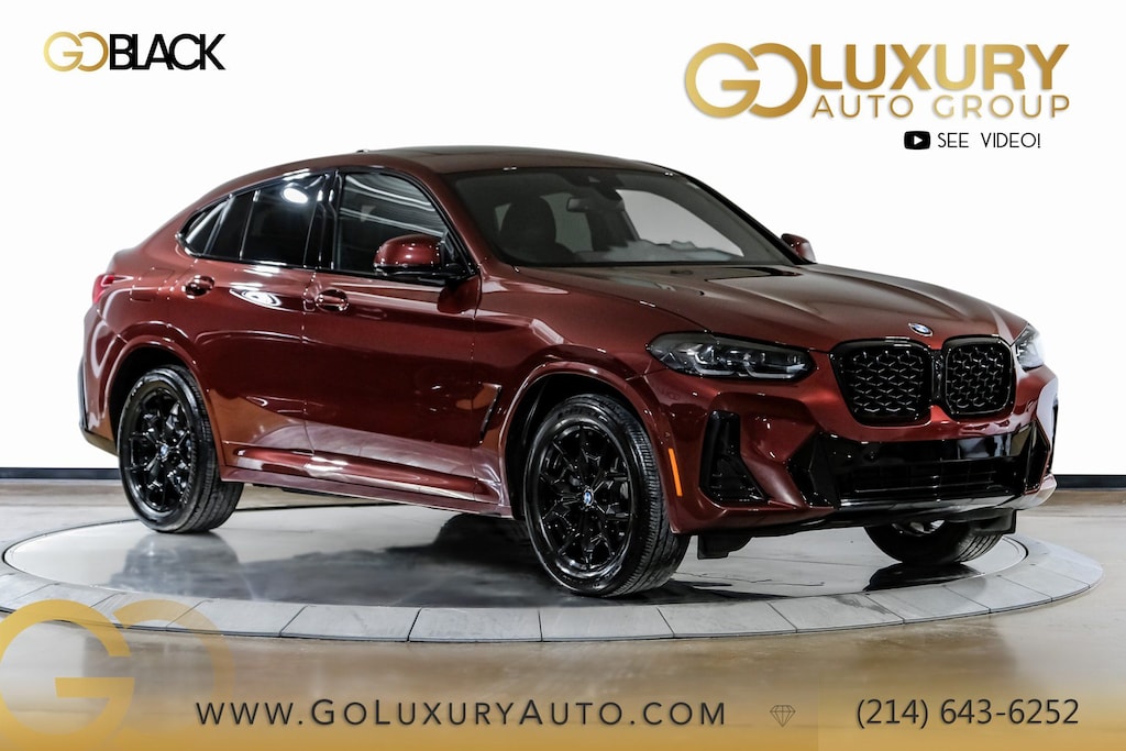 Used 2023 BMW X4 xDrive30i M Sport Package/Premium Package/Parking Assistance Package/Shadowline Package/Remote Engine Start Sports Activity Coupe
