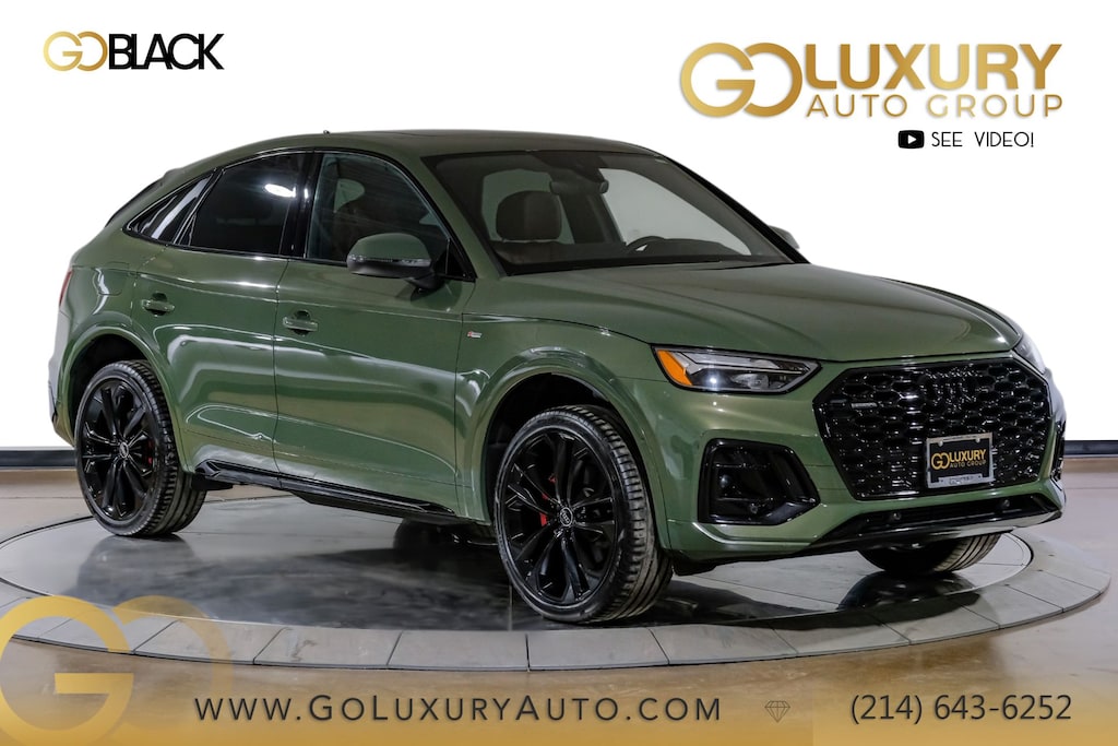 Used 2024 Audi Q5 Sportback 45 S line Premium Plus Package/Okapi Brown/Black Optic Plus Package/21'' Black Optic Wheel/Warm Weather Package SUV