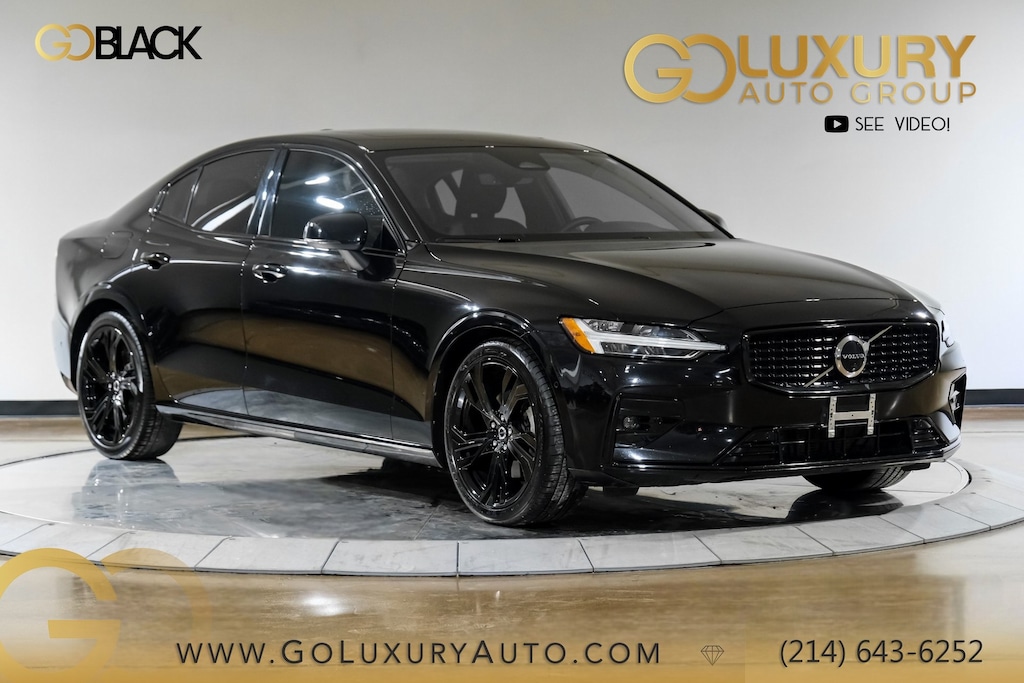 Used 2024 Volvo S60 B5 Plus Dark/Climate Package/19'' 5 Triple Spoke Black Diamond Cut Sedan