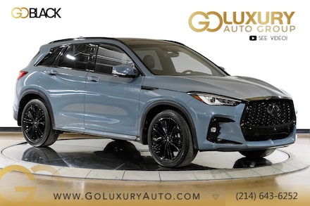 2023 INFINITI QX50 SPORT/Red Leather/Infiniti Illuminated Kick Plate SUV