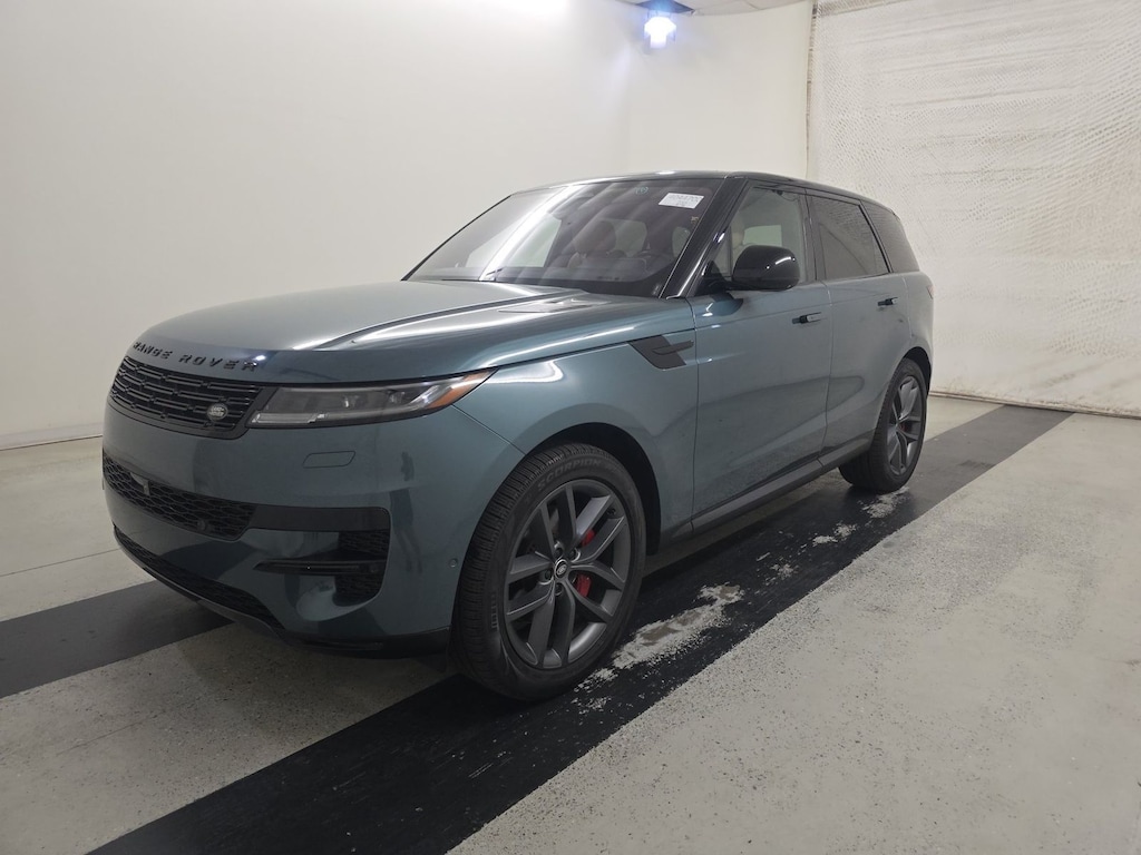 Used 2023 Land Rover Range Rover Sport SE Package/Park Assist/Black Contrast Roof/Caraway perforated Windsor lea/22" Style 5127 Satin Dark Grey SUV
