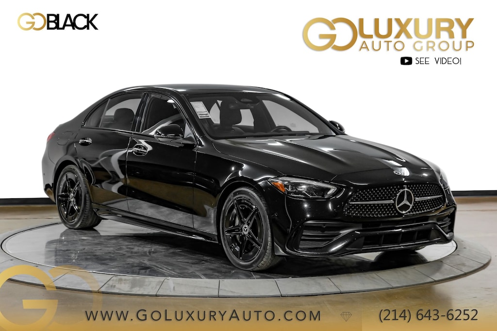 Used 2025 Mercedes-Benz C-Class C 300 AMG Line w/ Night Package/Exclusive Line/Heated & Ventilated Front Seats/19" AMG 5-Spoke Wheels w/ Black Accents Sedan