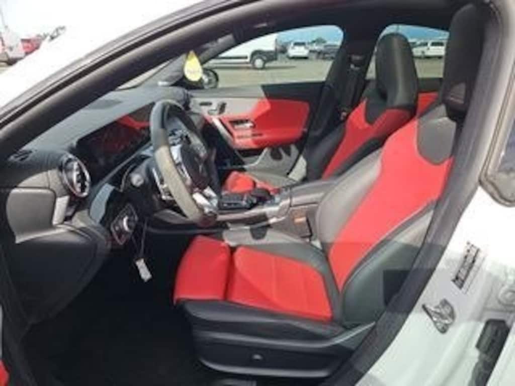 Used 2023 Mercedes-Benz AMG CLA 45 AMG Night Package/Multimedia Package/AMG Aerodynamic Package/Classic Red/Black Leather/Burmester® Surround Sound System/ Sedan