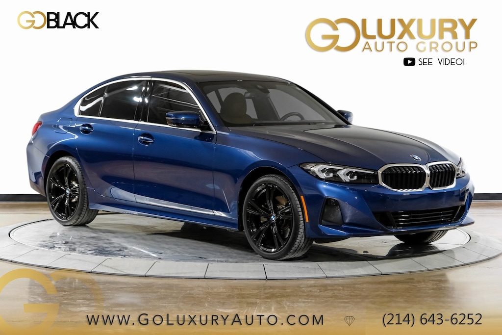 Used 2024 BMW 330i Premium Package/Parking & Driving Assistance Package/19" Individual Dual-Spoke Bico Sedan