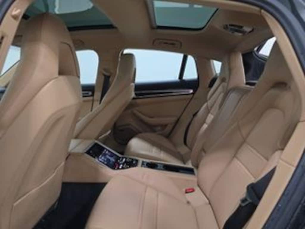 Used 2023 Porsche Panamera Assistance Package/Head-Up Display/Standard Interior in Black/Luxor Beige Hatchback