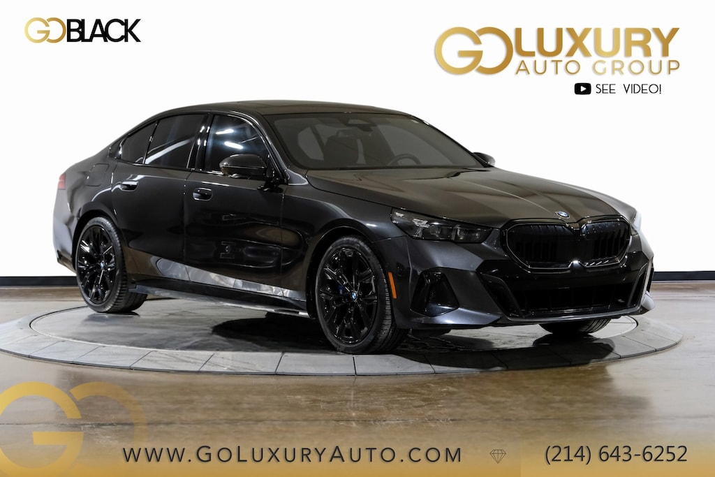 Used 2024 BMW 530i M Sport Package Pro/ Premium Package/ Parking Assistant Plus/ 20" M Aero Bicolor Black/Grey Sedan