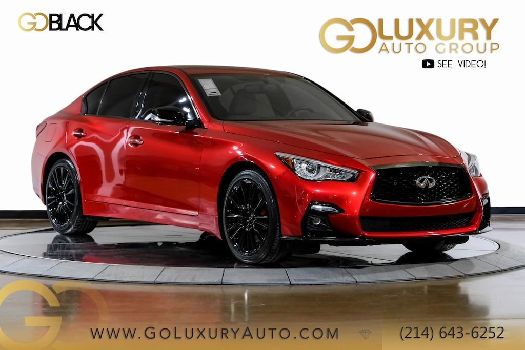 Used 2023 INFINITI Q50 RED SPORT 400/Infiniti Radiant Exterior/Infiniti Radiant Grill Sedan