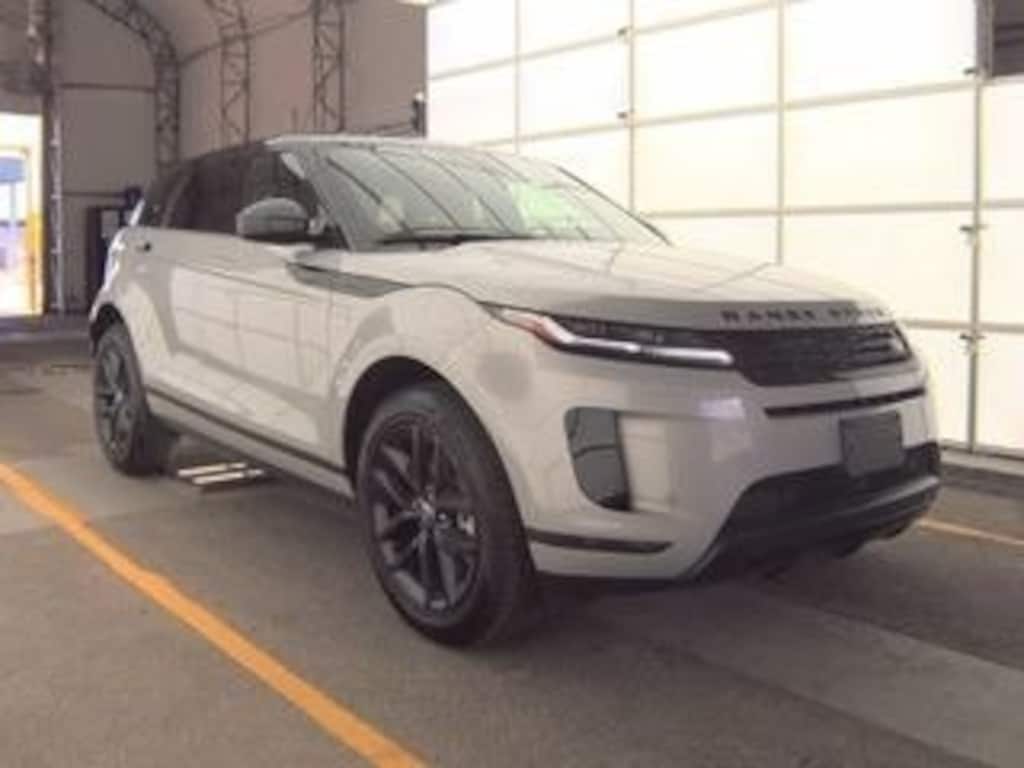 Used 2024 Land Rover Range Rover Evoque Core S Cold Climate Pack/Black Contrast Roof/19" Style 5136, Gloss Black/ClearSight Interior Rear View Mirror SUV