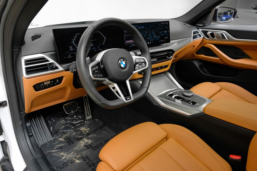 Used 2025 BMW 430i xDrive M Sport Package/Cognac Perforated/Premium Package/ Harman Kardon surround sound system/19" M Y-Spoke Bicolor Black 859M Wheels Gran Coupe
