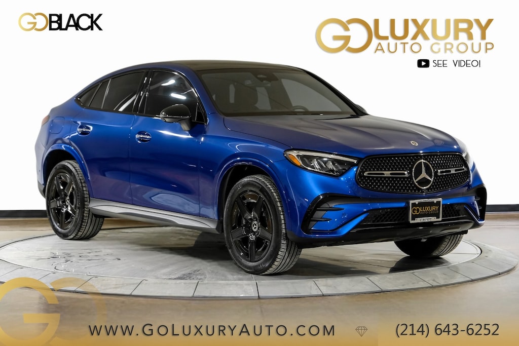 Used 2024 Mercedes-Benz GLC 300 AMG Line Package/ Night Package/19" AMG 5-Spoke Wheels w/ Black Accents Coupe