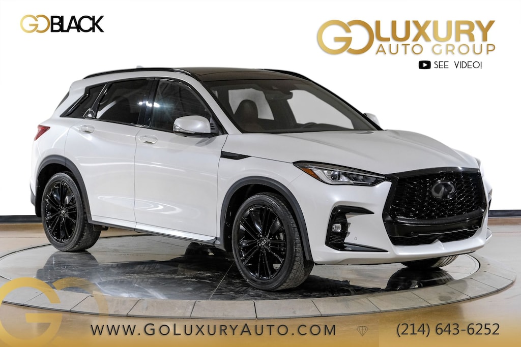 Used 2023 INFINITI QX50 SPORT Package/MONACO RED/CARGO PACKAGE/INFINITI ILLUMINATED KICK PLATES SUV