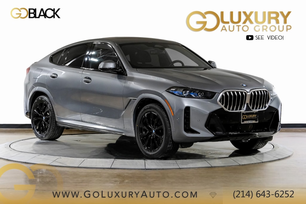 Used 2024 BMW X6 xDrive40i M Sport Package/Premium Package/Parking Assistance Package/Climate Comfort Package SUV