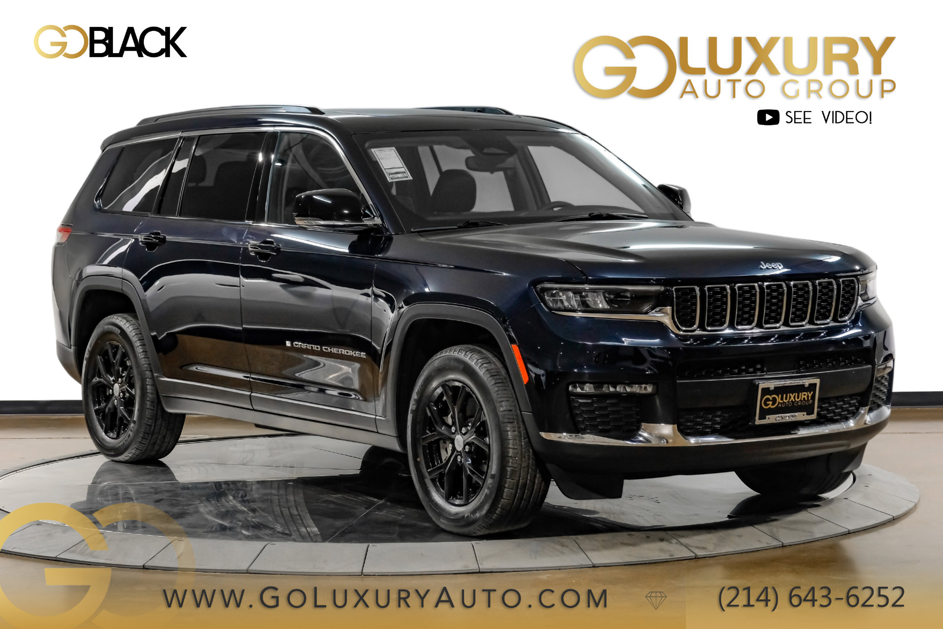 Used 2023 Jeep Grand Cherokee L Limited Package 4X4 /Dual Pan Panoramic Sunroof SUV
