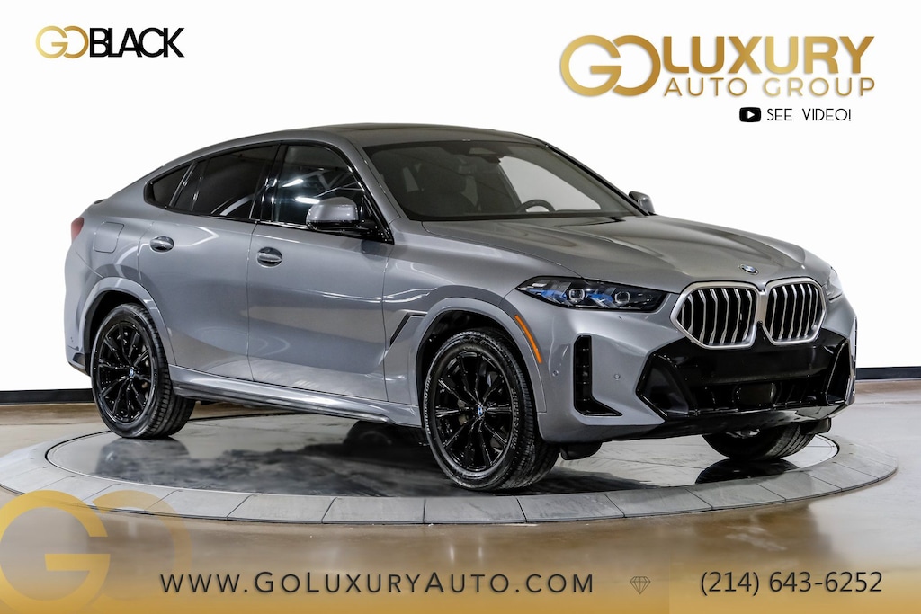 Used 2025 BMW X6 XDrivei M Sport Package/Premium Package/Climate Comfort Package/Parking Assistance Package/ SUV