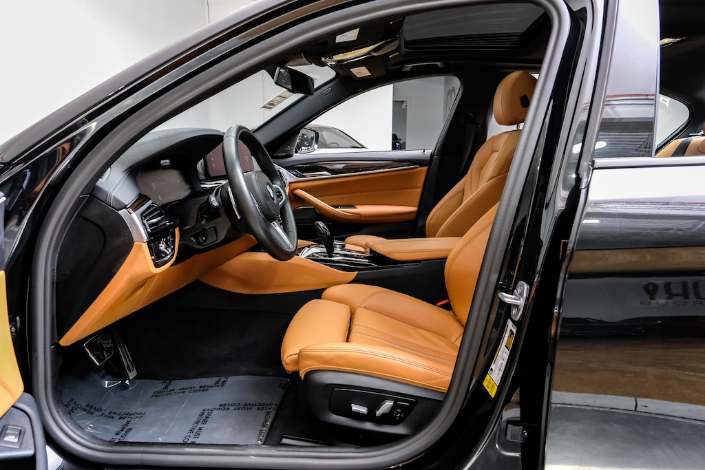 Used 2023 BMW 540i M Sport Package Pro/Premium Package/Driving Assistance Pro Pkg/Cognac Dakota Leather/20" X 8" Front and 20" X 9" Rear M Y-Spoke Wheels Sedan