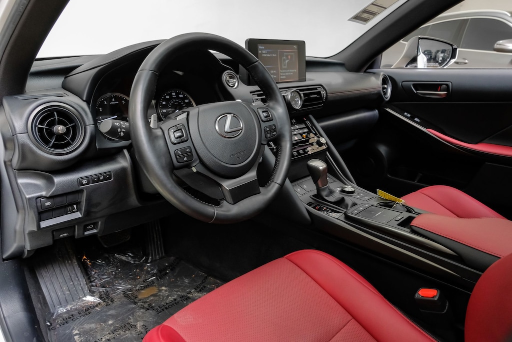 Used 2025 Lexus IS 350 F SPORT Design Package/Red Leather/Power Moonroof Sedan