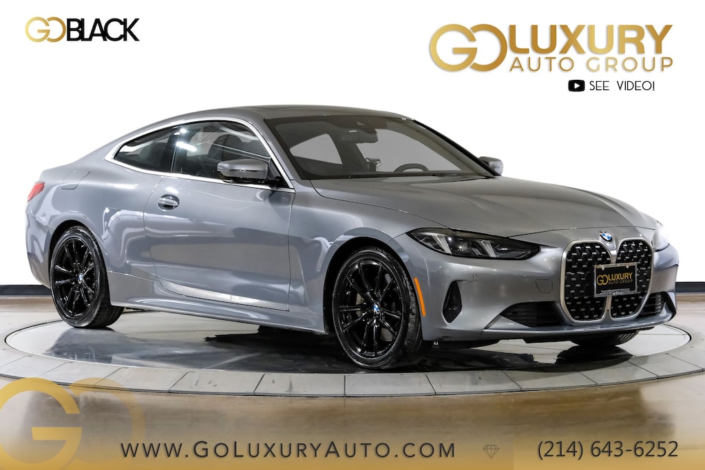 Used 2025 BMW 430i Premium Package/Heated front seats/18" V-Spoke Bicolor 780 Wheels Coupe