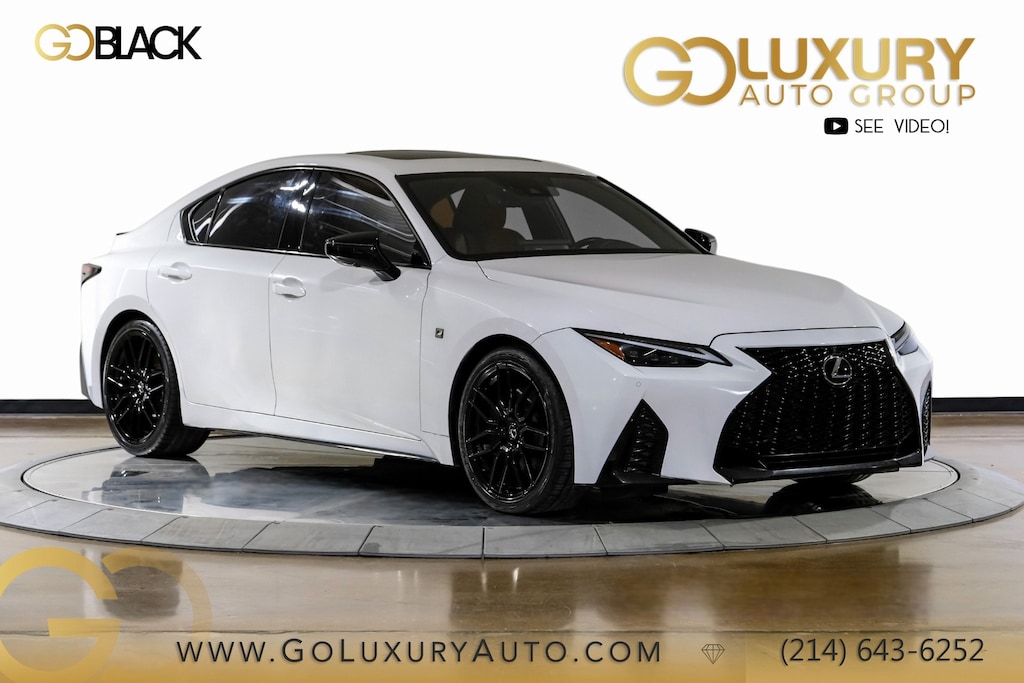 Used 2024 Lexus IS 350 F Sport Handling Package/Blackout Package/Navigation/Mark Levinson Audi Package Sedan