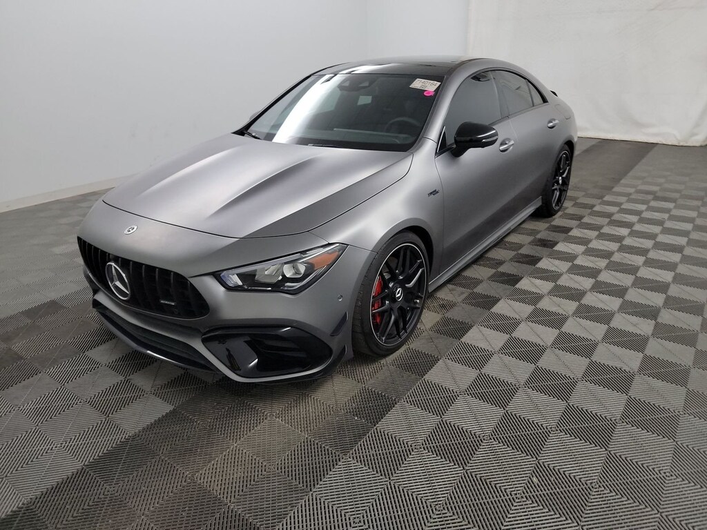 Used 2023 Mercedes-Benz AMG CLA 45 Night Package Plus /AMG Dynamic Plus Package/AMG Aerodynamic Package/Parking Assistance Package Sedan