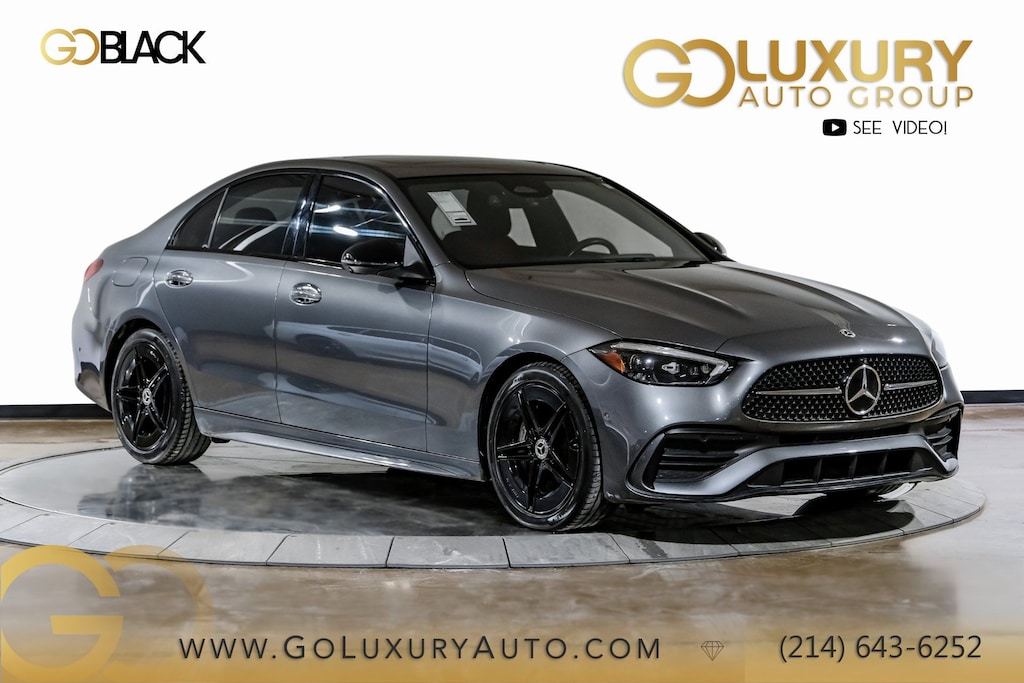 Used 2024 Mercedes-Benz C-Class C 300 4MATIC Pinnacle Line/AMG Line w/ Night Package/Heated & Ventilated Front Seats Sedan