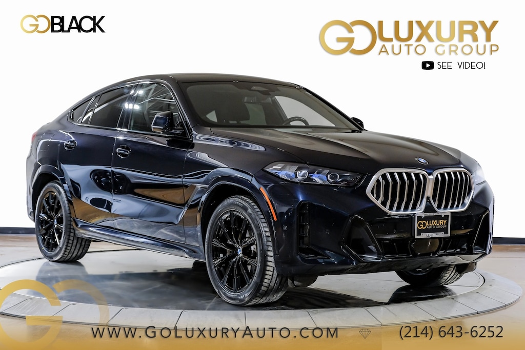Used 2025 BMW X6 xDrive40i M Sport Package/Premium Package/ Parking Assistance Package/20" M Dual-Spoke Black 742M Wh SUV