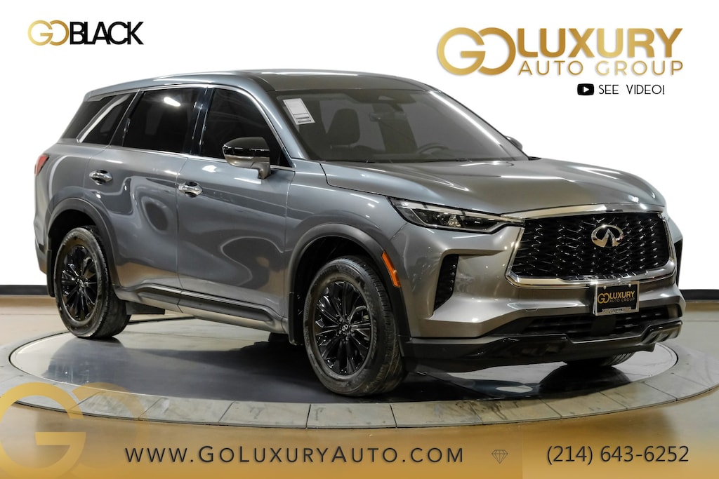 Used 2023 INFINITI QX60 PURE Package/Leather-Appointed Seating Surfaces/Heated Front Bucket Seats/ SUV