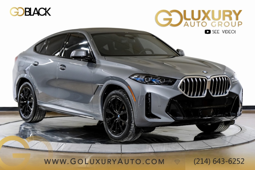 Used 2025 BMW X6 XDrive40i M Sport Package/Premium Package/Climate SUV