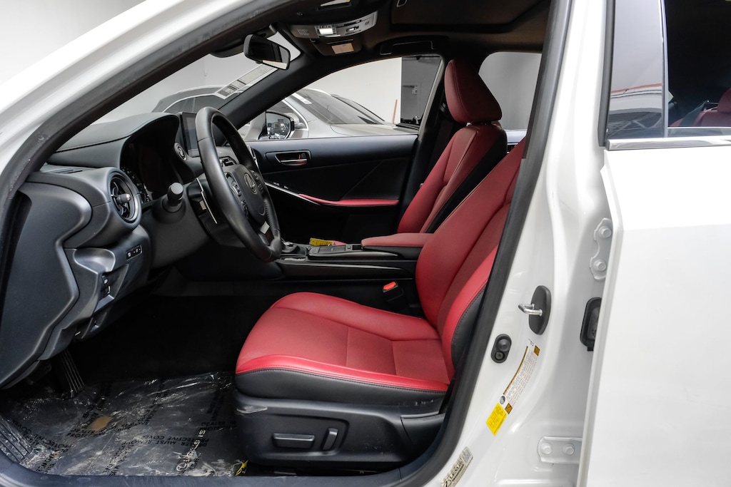 Used 2025 Lexus IS 350 F SPORT Design Package/Red Leather/Power Moonroof Sedan