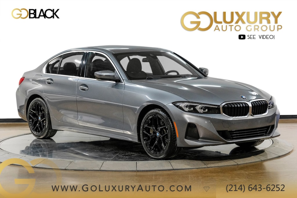 Used 2025 BMW 330i Convenience Package/Remote Engine Start/18" Dual-spoke Dark Grey 1039 Wheels Sedan